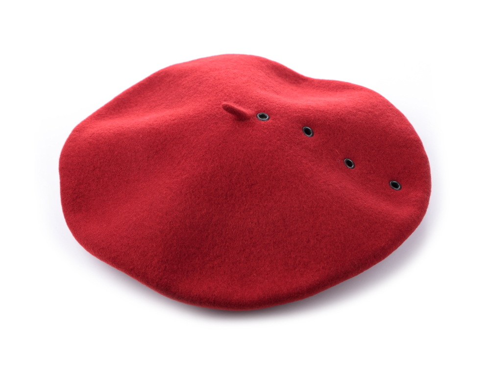 西班牙ELOSEGUI貝雷帽，波爾多紅