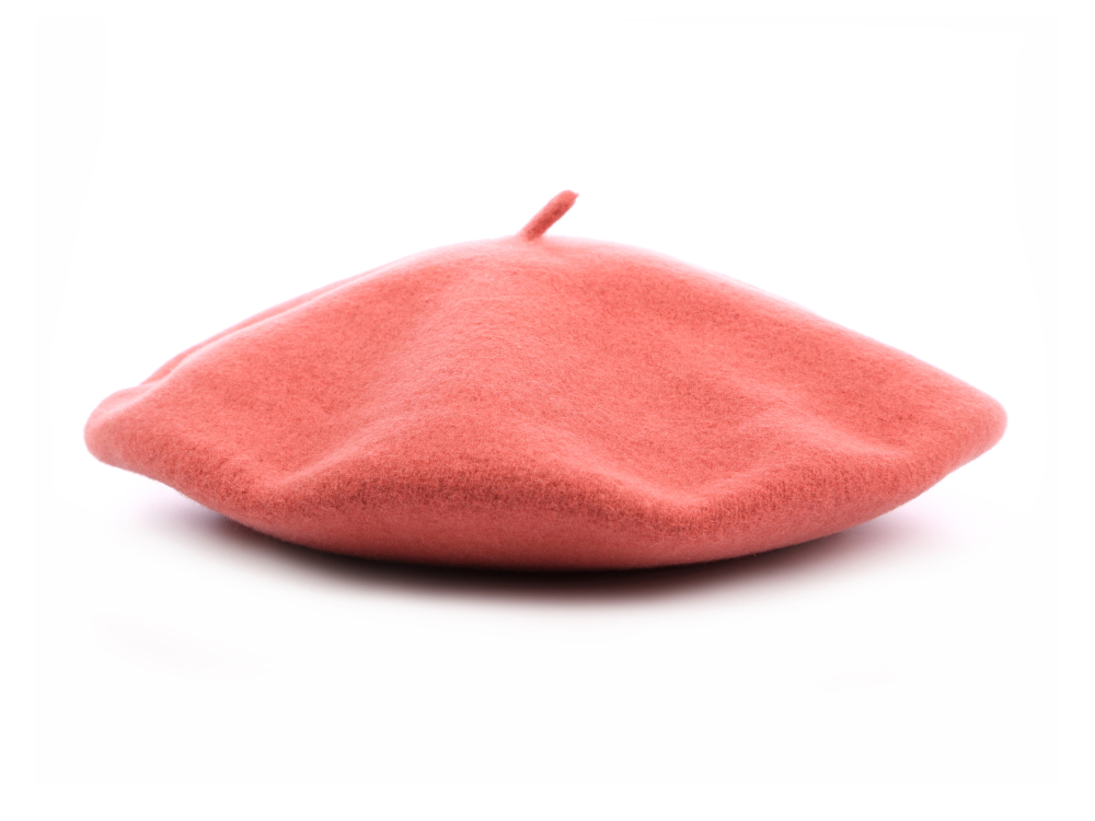 西班牙ELOSEGUI，貝雷帽，夏日玫瑰粉