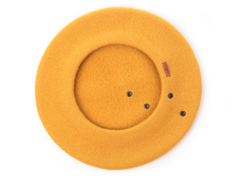 ELOSEGUI，貝雷帽，EL_BIDEA07079，金駝色