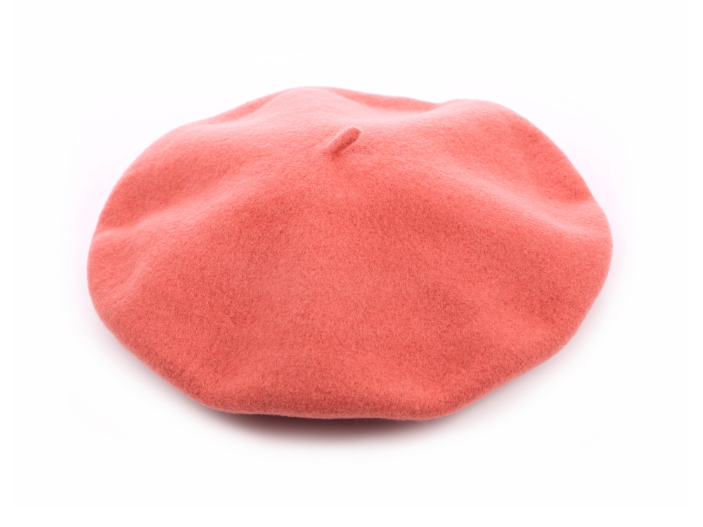 西班牙ELOSEGUI，貝雷帽，夏日玫瑰粉